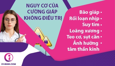 Nguy cơ cường giáp không điều trị