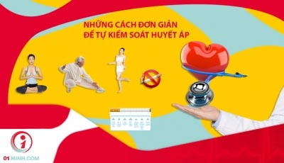 NHỮNG CÁCH ĐƠN GIẢN ĐỂ TỰ KIỂM SOÁT HUYẾT ÁP