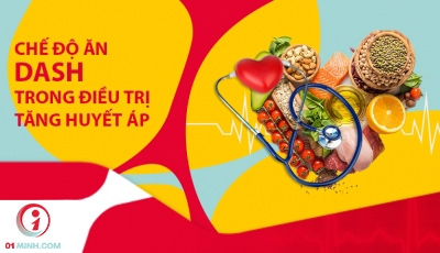 CHẾ ĐỘ ĂN DASH TRONG ĐIỀU TRỊ TĂNG HUYẾT ÁP
