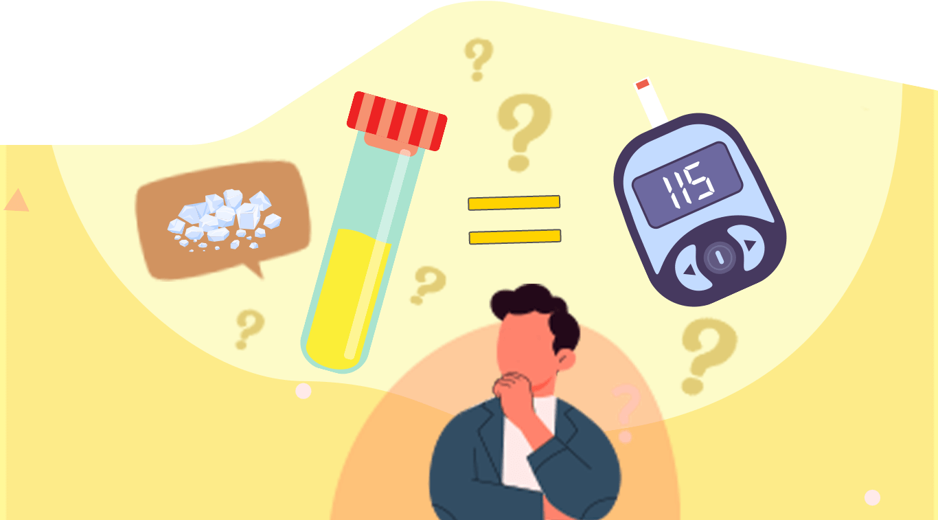 Tiểu ra đường có phải là đái tháo đường?
