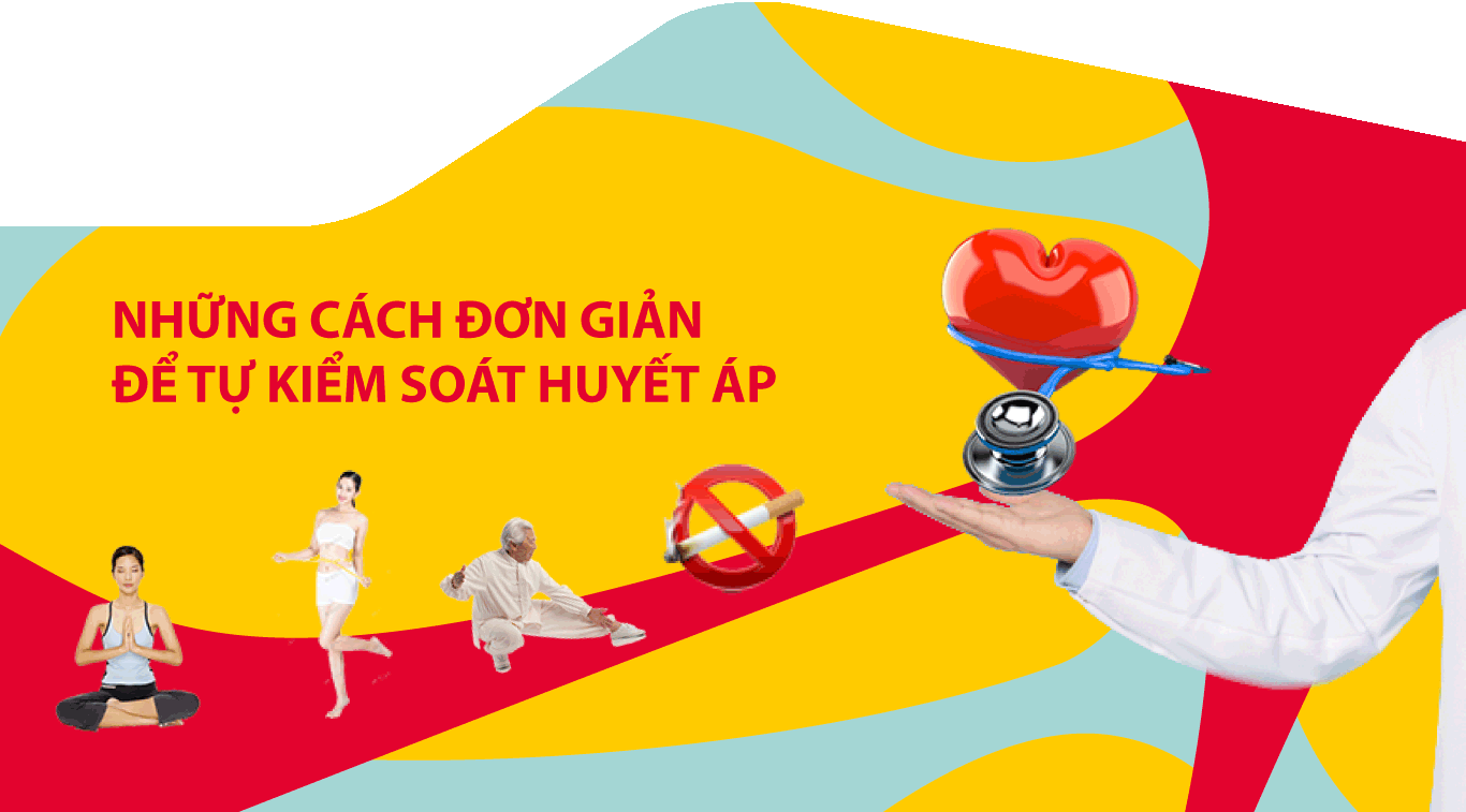NHỮNG CÁCH ĐƠN GIẢN ĐỂ TỰ KIỂM SOÁT HUYẾT ÁP