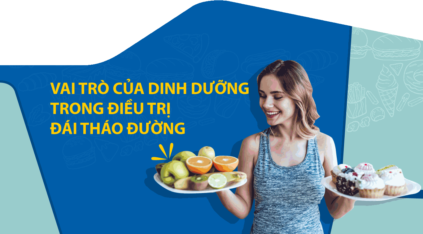 VAI TRÒ CỦA DINH DƯỠNG TRONG ĐIỀU TRỊ ĐÁI THÁO ĐƯỜNG