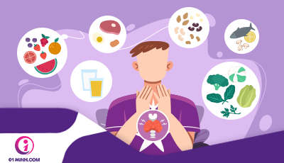 Bệnh nhân ung thư tuyến giáp nên ăn gì?